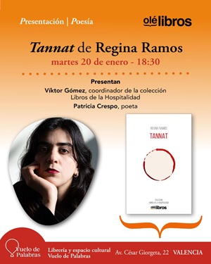 Presentación de Tannat, de Regina Ramos, en la colección Libros de la Hospitalidad